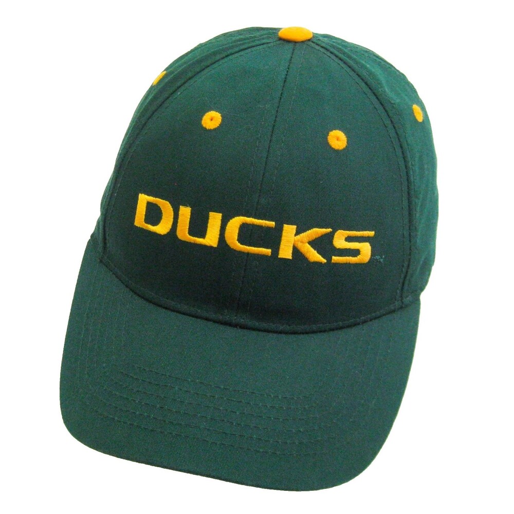 OREGON DUCKS Men's Green Baseball Cap Hat (Adult Adjustable) University College